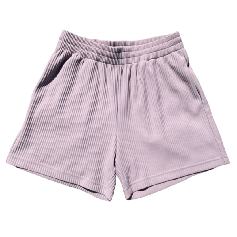 VOLUME PLEATED SHORT STRIPE