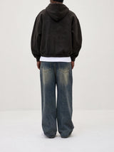 Waffle Hoodie - Black