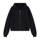 Waffle Hoodie - Black