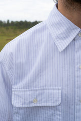 Subtle Stripe Shirt - White