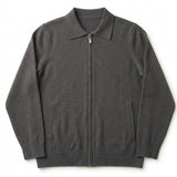Nonno Knit Cardigan - Concrete