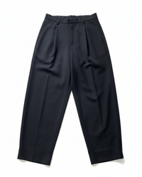 The Sartoria Pleated Trouser - Black