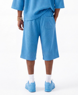 Waffle Short - Cornflower Blue