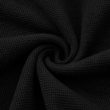 Knitted Polo Jersey - Black