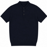 Nonno Knit Polo - Navy